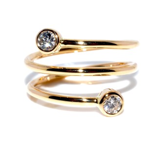 Engagement rings - Gold and Diamond Ring