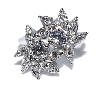 Engagement rings - Toi et Moi Diamond Ring