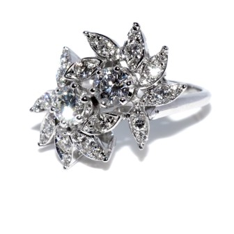 Engagement rings - Toi et Moi Diamond Ring
