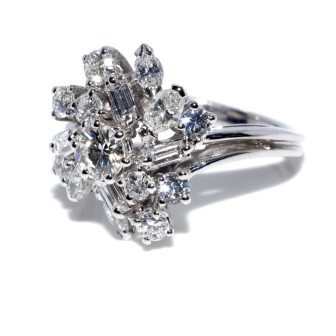 Antique jewelry - Vintage Diamond Ring