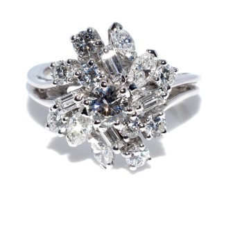 Antique jewelry - Vintage Diamond Ring