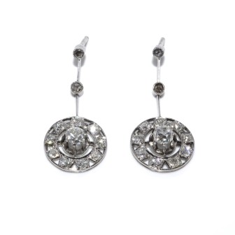 Antique jewelry - Diamond Earrings