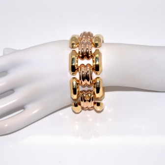 Antique jewelry - Tank Bracelet 