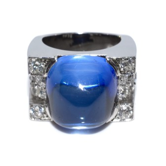 Antique jewelry - Diamond Art Deco Ring