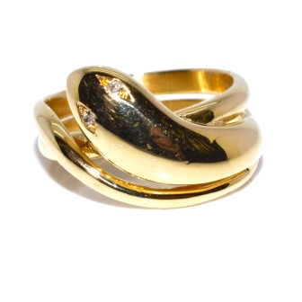 Antique jewelry - Gold Snake Ring