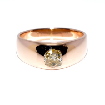 Antique jewelry - Rose Gold and Diamond Ring