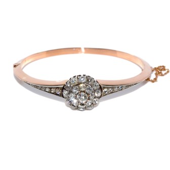 Antique jewelry - Napoléon III Cuff Bracelet