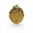 Antique jewelry - Antique Gold Frame Pendant
