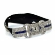 Antique jewelry - Diamond and Sapphire Art Deco Watch