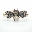 Antique jewelry - Napoléon III Fly Brooch
