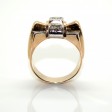 Antique jewelry - Diamonds Bow Tank Ring