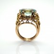 Antique jewelry - Vintage Aquamarine Ring