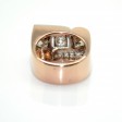Antique jewelry - Diamond Tank Ring 