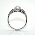 Antique jewelry - Art Deco Diamond Solitaire Ring 
