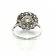Antique jewelry - Diamonds Art Deco Cluster Ring 