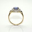 Antique jewelry - Pompadour Sapphire and Diamond Ring 