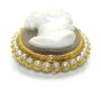 Antique jewelry - Cameo Brooch