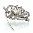 Antique jewelry - Vintage Diamond Brooch