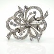 Antique jewelry - Vintage Diamond Brooch