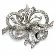 Antique jewelry - Vintage Diamond Brooch