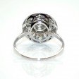 Antique jewelry - Diamond Art Deco Cluster Ring