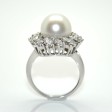 Recent jewelry - Diamond and Pearl Ring