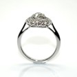 Antique jewelry - Diamond Daisy Ring 