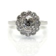 Antique jewelry - Diamond Daisy Ring 