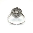 Antique jewelry - Diamond Art Deco Cluster Ring 