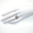 Antique jewelry - Diamond Art Deco Cluster Ring 
