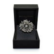 Antique jewelry - Antique Diamond Flower Brooch