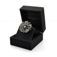 Antique jewelry - Antique Diamond Flower Brooch