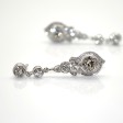 Antique jewelry - Art Deco Diamond Earrings 