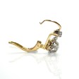 Antique jewelry - Dormeuses Diamond Earrings