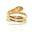 Antique jewelry - Gold and Diamond Snake Ring
