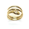 Antique jewelry - Gold and Diamond Snake Ring