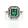 Recent jewelry - Emerald and Diamond Ring 