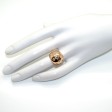 Antique jewelry - Vintage Gold and Diamonds Bombe Ring