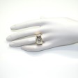 Antique jewelry - Diamond Tank ring