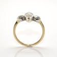 Antique jewelry - Trilogy Marquise Diamond Ring 