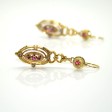 Antique jewelry - Antique pendant earrings 