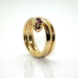 Antique jewelry - Gold and Ruby Snake Ring