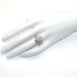 Antique jewelry - Diamond Art Deco Double Cluster Ring 