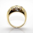 Antique jewelry - Vintage Bombe Diamond Ring