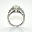 Engagement rings - 4,41 ct Solitaire Diamond Ring 