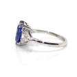 Recent jewelry - Sapphire and Triangle Diamond Ring