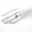 Recent jewelry - Diamond and Sapphire Pompadour Ring