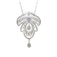 Antique jewelry - Art Deco Diamond Pendant