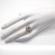 Antique jewelry - Art Deco Diamond Cluster Ring