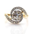 Antique jewelry -  Whirlwind Diamond Ring 